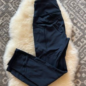 Teal cropped lululemon leggings